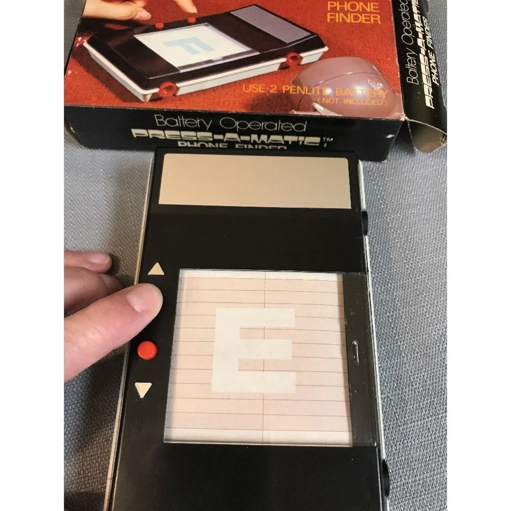 Vintage Press A Matic Phone Finder Address Book Mid Century British Design